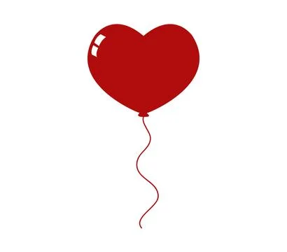 Balloon icon illustrated in vector on white background Stock Illustration