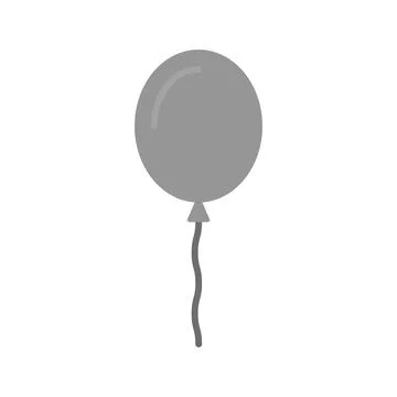 Balloon icon vector image. Stock Illustration
