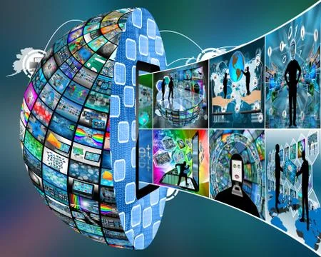 Balloon information 库存插图