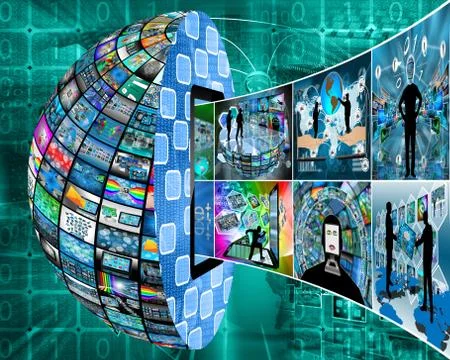 Balloon information 库存插图