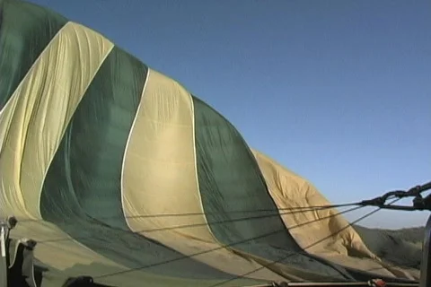 Balloon Lands Stock Footage 116056