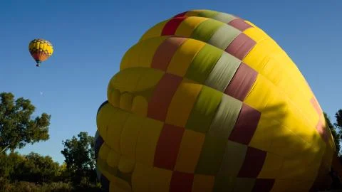 Balloon Launch Stock-Fotos
