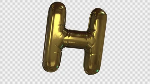 Balloon Letter H Stock-Footage 266299841