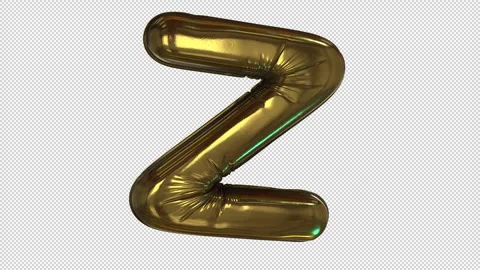 Balloon Letter Z Stock-Footage 266303457