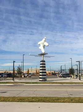 Balloon Man Running Stock Photos