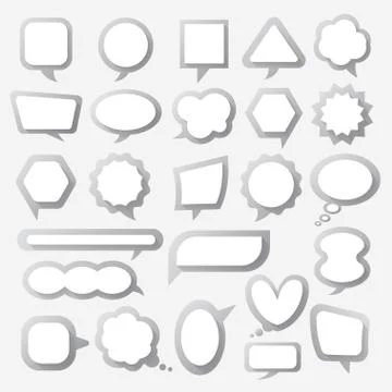 Balloon Message Stock Illustration