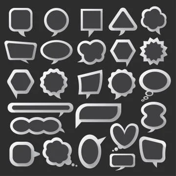 Balloon Message Stock Illustration