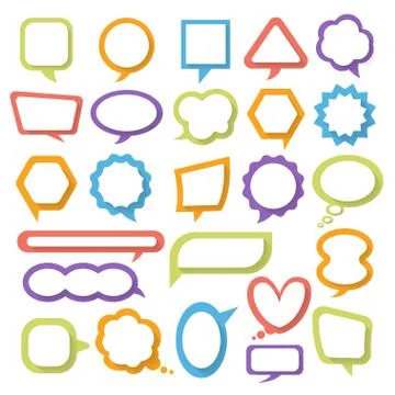 Balloon Message Stock Illustration