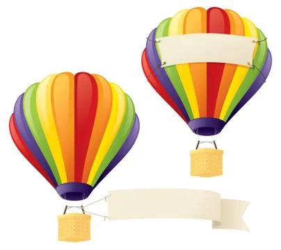 Balloon messages Stock Illustration