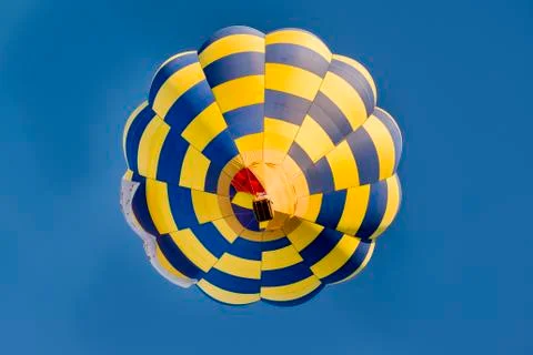 Balloon Over Albuquerque Foto stock