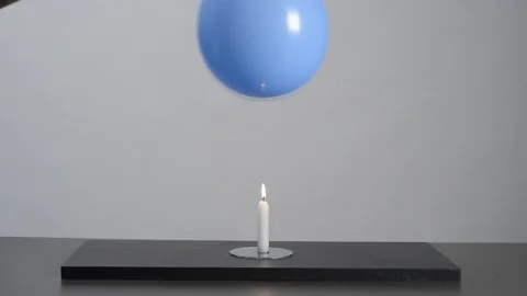 Balloon over flame 스톡 동영상 86213088