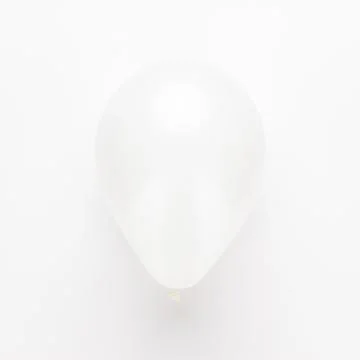 Balloon over white background Stock Photos