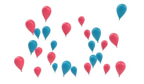 Balloon party Foto stock