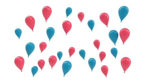 Balloon Party Random Foto stock