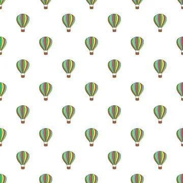 Balloon pattern, cartoon style 스톡 일러스트
