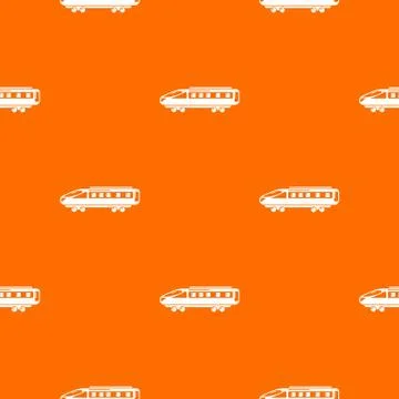 Balloon pattern vector orange Stock Illustration