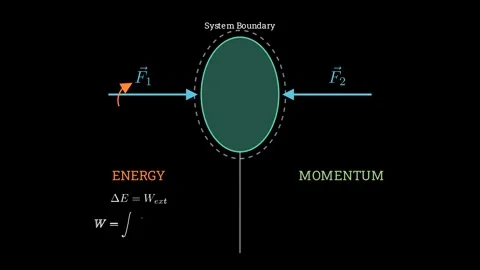 The Balloon Physics in terms of momentum Stock Footage 335190711
