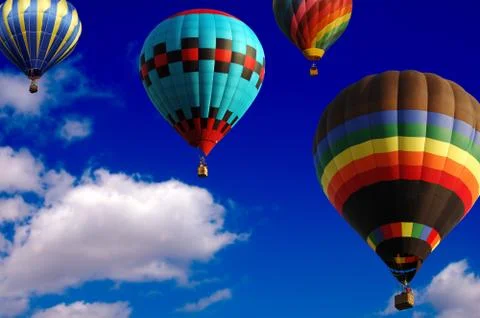 Balloon race Stock Photos