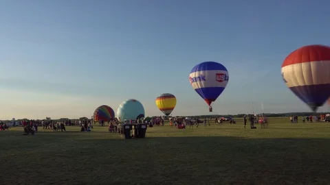 Balloon Rally Time Lapse Vídeos de archivo 79863691