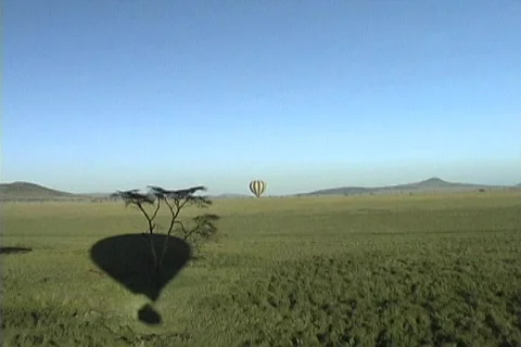 Balloon shadow Stock Footage 116158