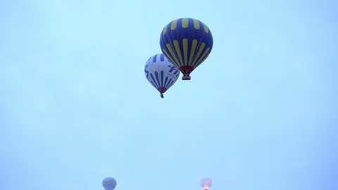 Balloon in the sky Stock Footage 120631000