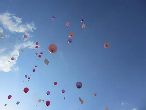 Balloon Sky Foto stock
