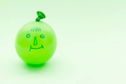 Balloon with smile Stock Photos