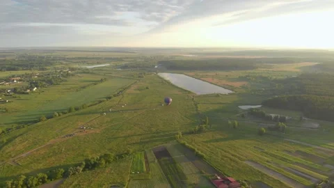 The Balloon Takes Off Stock Footage 155480947