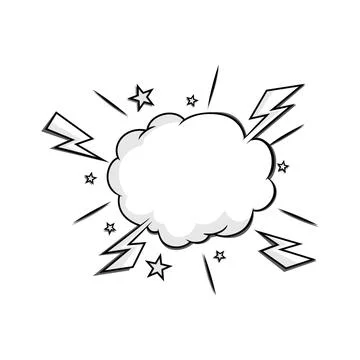 Balloon text vector illustration. blank speech balloon. Stock Illustration