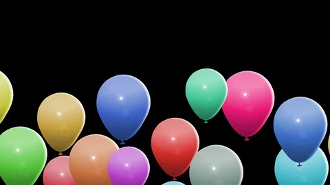 Balloon Transition. 4K. Video stock 88394526