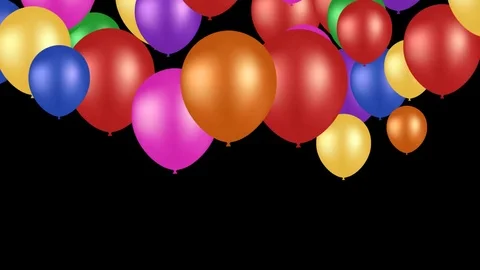 Balloon Transitions 8 in 1 Stock Footage 82869063