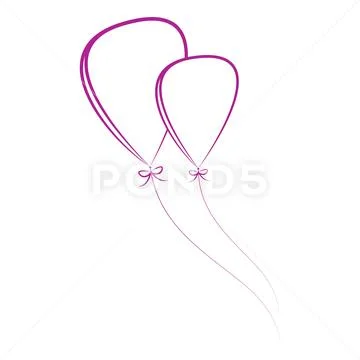 Balloon vector element Stock-Illustration