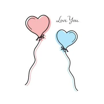 Balloon vector Stock Illustration