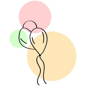 Balloon vector illustration design Stock Illustration