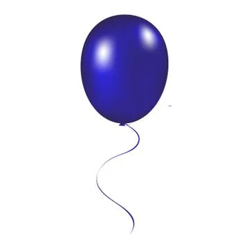 Balloon vector illustration on a white background Stock Illustration