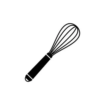 Balloon Whisk Icon Vector For Mixing and Whisking Or Cooking Illustration For Stock Illustration