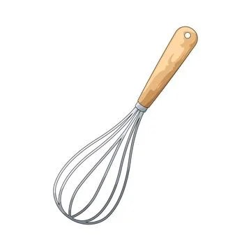 Balloon whisk illustration Stock Illustration