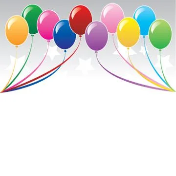 BalloonBackground Stock Illustration