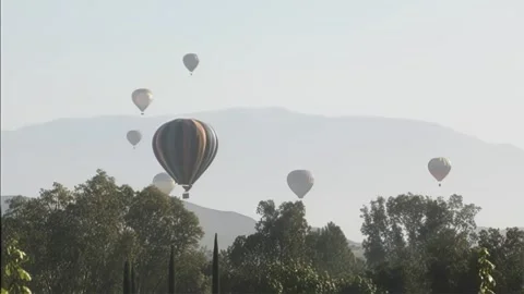 BalloonFest-012 HD-Comped Stock Footage 305006957
