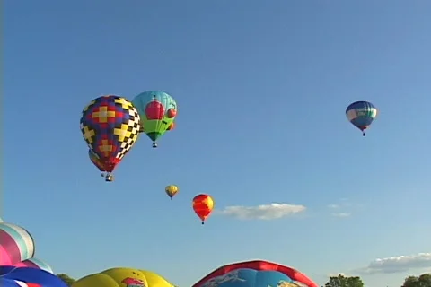 Balloonfest 07 Video stock 79982