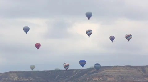 Ballooning Cappadocia, Turkey Stock Footage 50829174