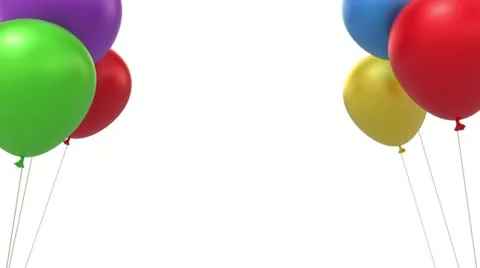 Balloons background 스톡 동영상 12308611