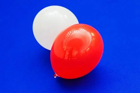 Balloons on a blue background Foto stock gratuite