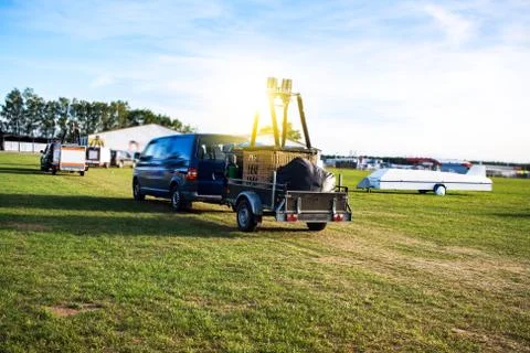 Balloons competitions Stock Photos