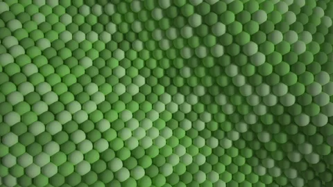 Balloons create a wave plane. Green reigns supreme as the background for a busin Vídeos de archivo 165599331