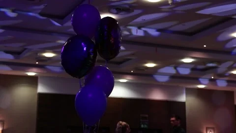 Balloons at an event Stock Footage 227150783