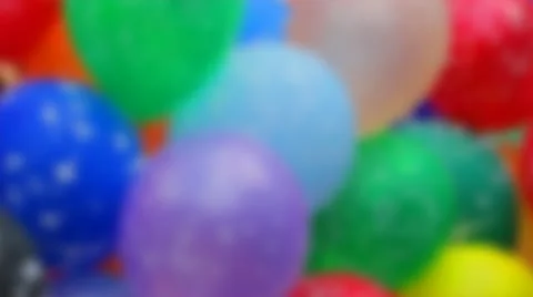 Balloons fly Stock Footage 11050638