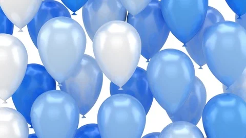 Balloons Flying Up Stock Footage 79912195