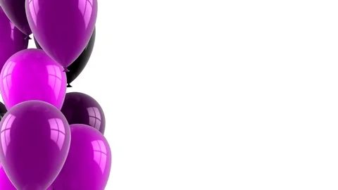 Balloons Flying Up Stock Footage 120357503