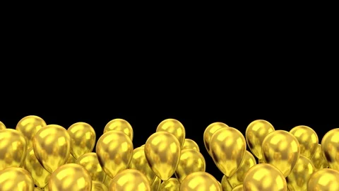 Balloons Flying Up Stock Footage 121378826